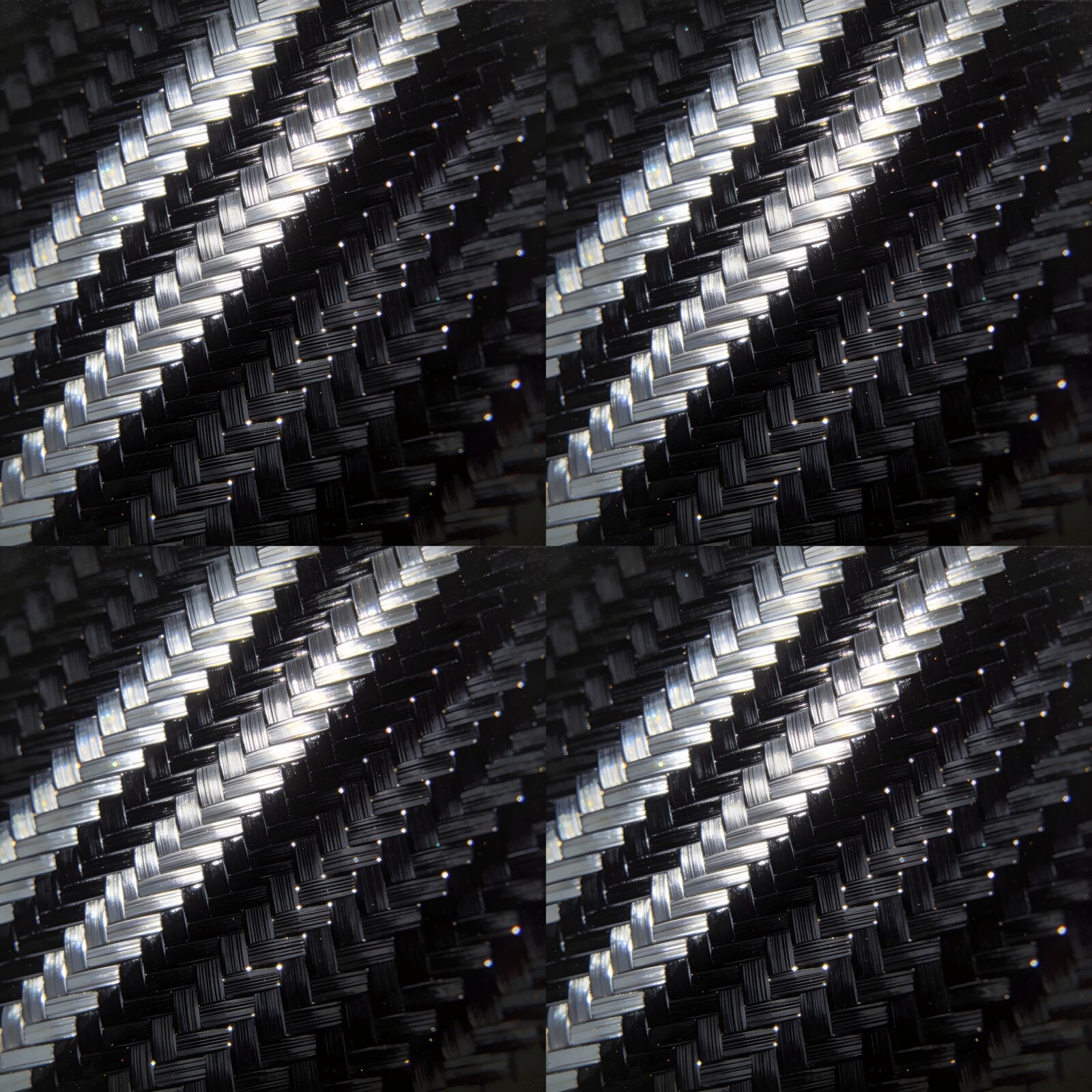 Experience the precise engineering of carbon fibre. A sophisticated palette of deep blacks and silver-greys. Made to order.