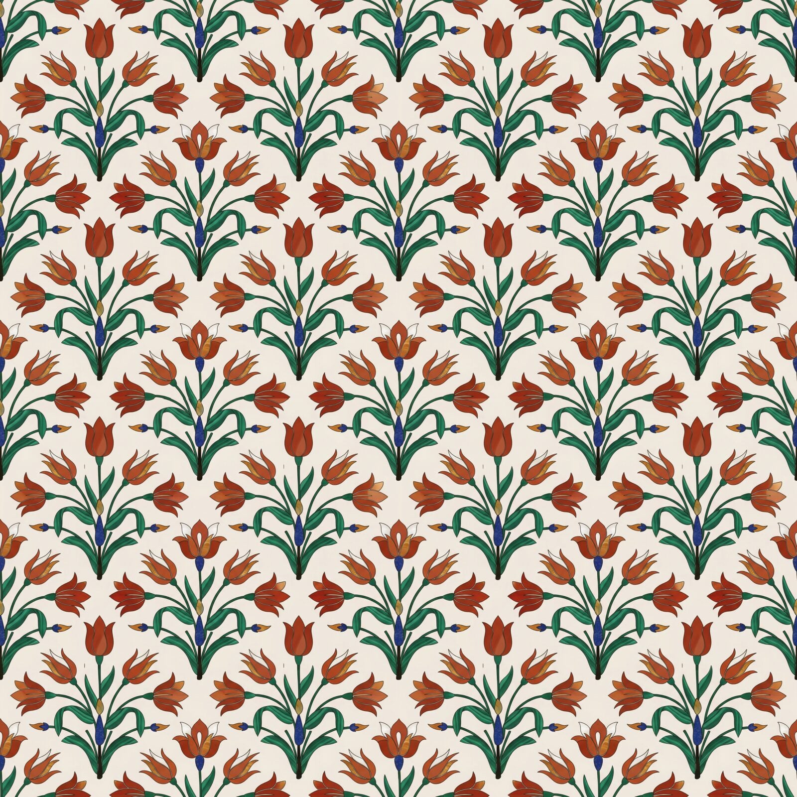 Experience the exquisite precision of Mughal pietra dura flowers in stone. Luminous white, carnelian, malachite, lapis lazuli. Made to order.
