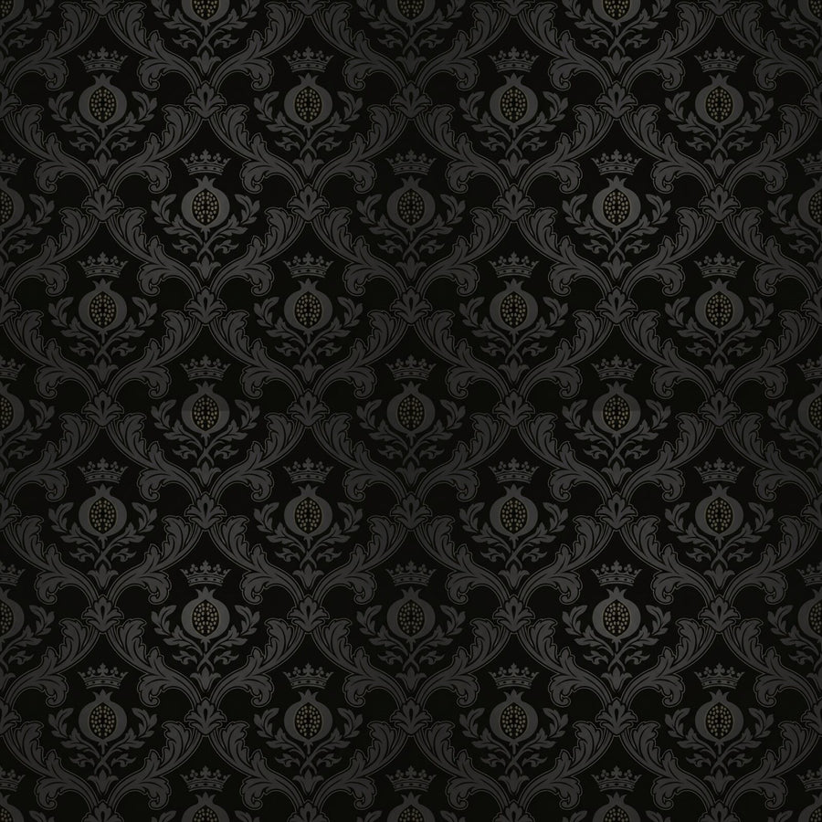 Experience Venetian gravitas with Shadow Damask, a luxurious tone-on-tone pattern in near-black and subtle gold. Made to order.