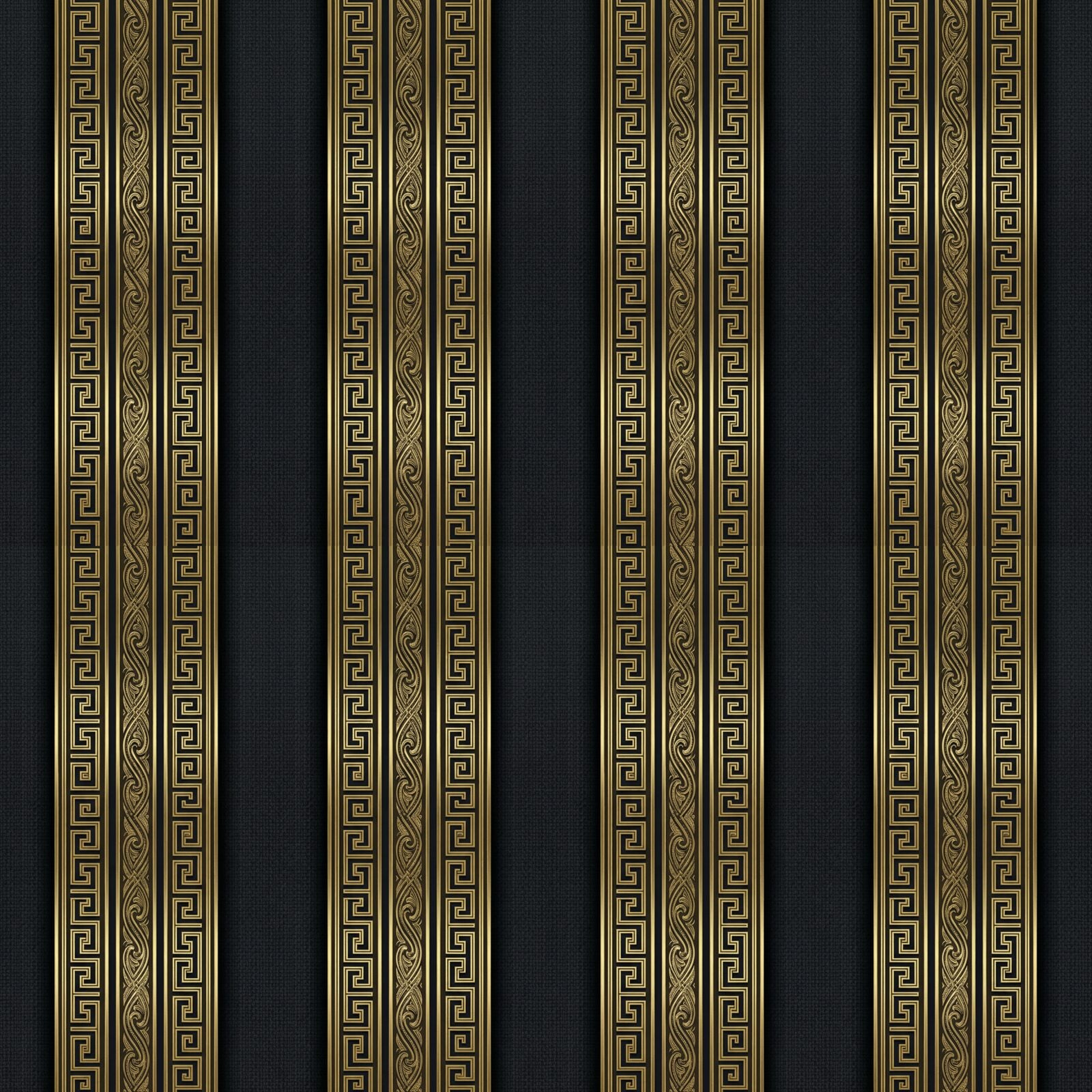 Our Victorian Stripe mural wallpaper brings discreet elegance to your study or office. Dark, formal, and rich in subtle detail. Made to order.