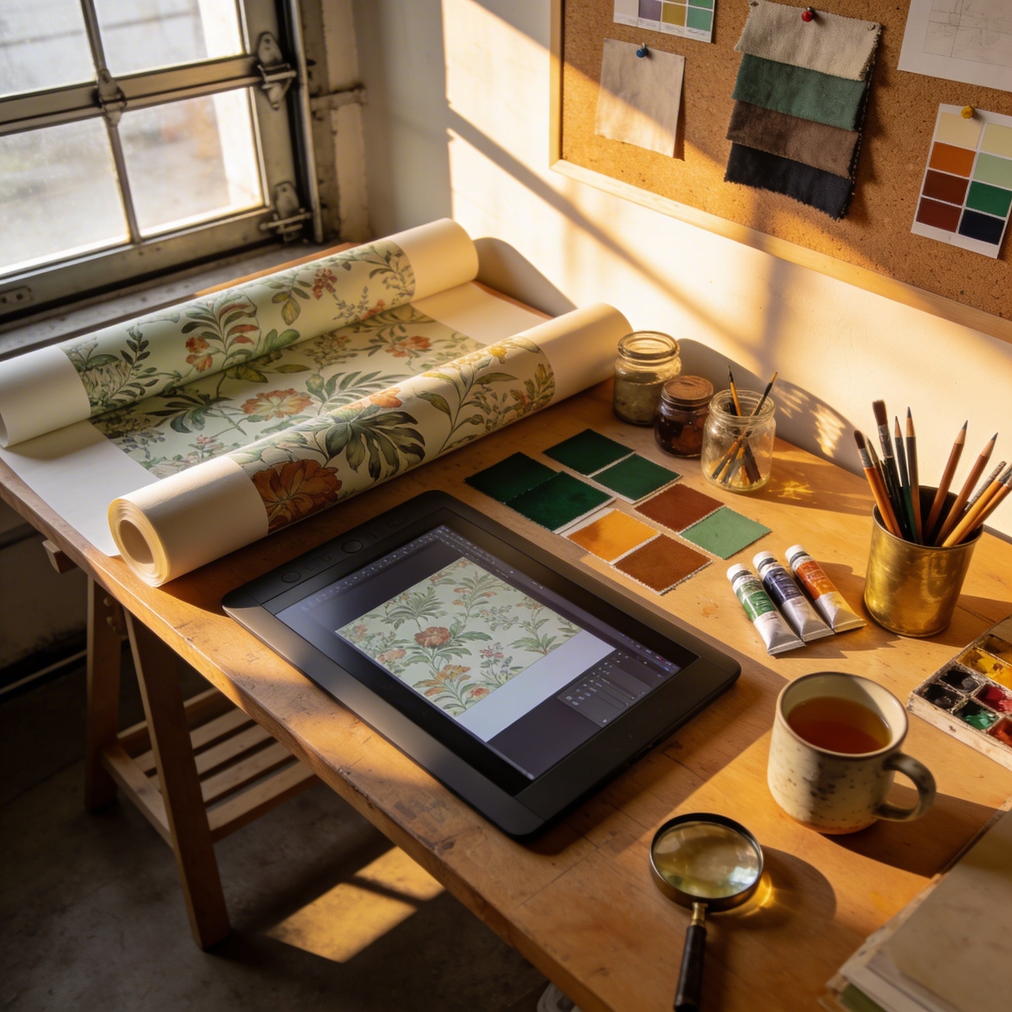 The Wall Shawl studio