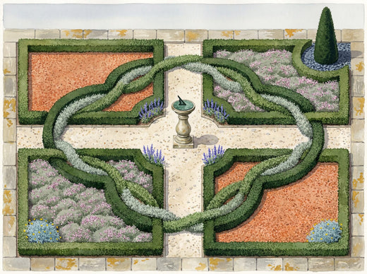 Gardens & Ponds murals