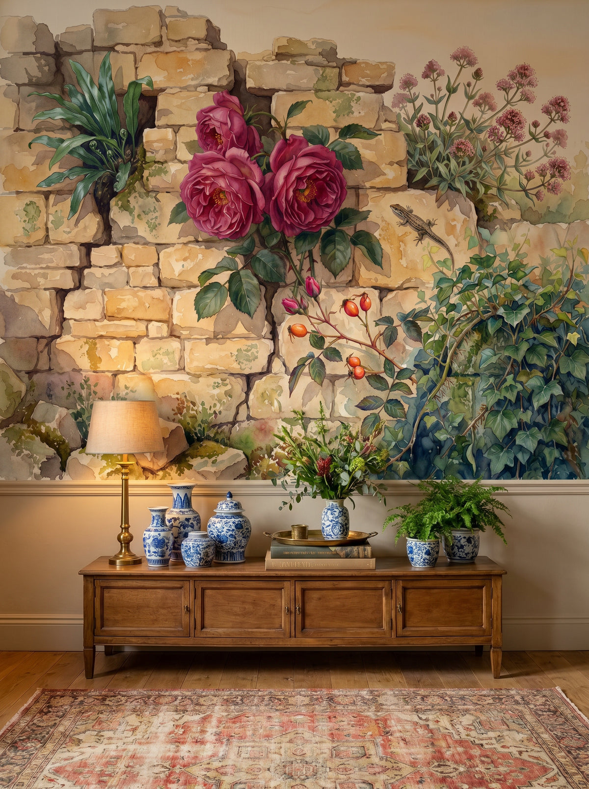 Peonies & Roses