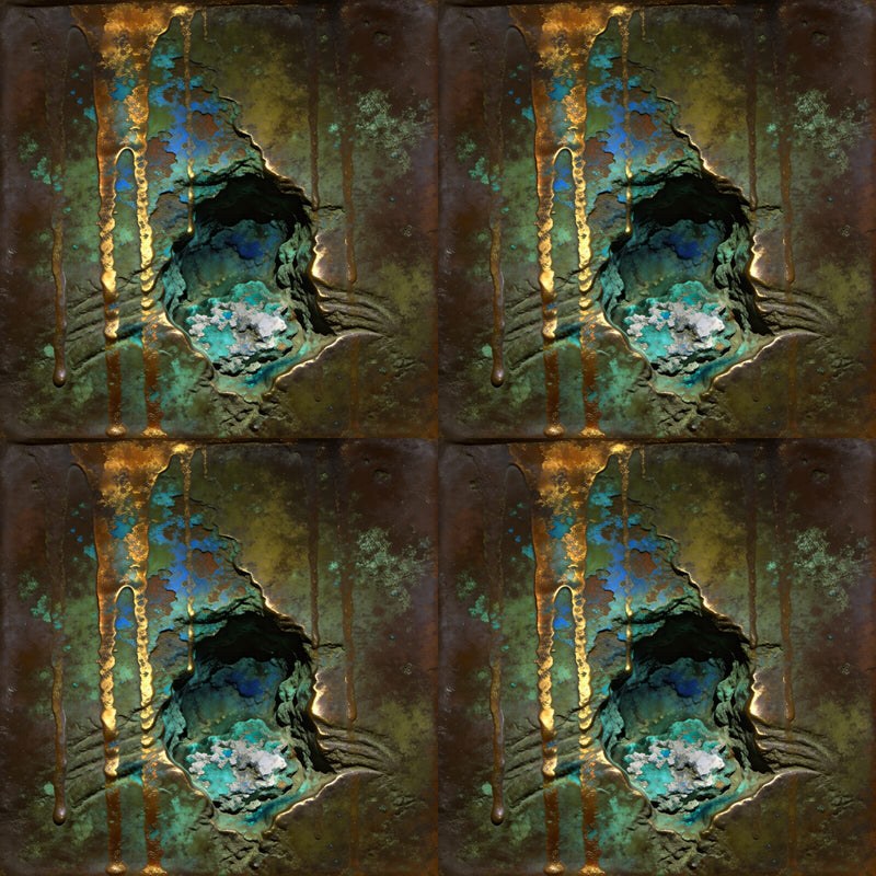 Aged Bronze — Mural Wallpaper