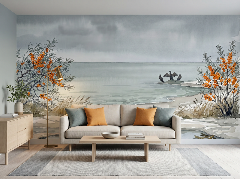 Baltic Shore — Mural Wallpaper