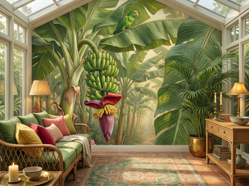 Banana Plantation — Mural Wallpaper