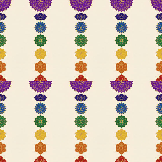 Chakra Spectrum — Mural Wallpaper