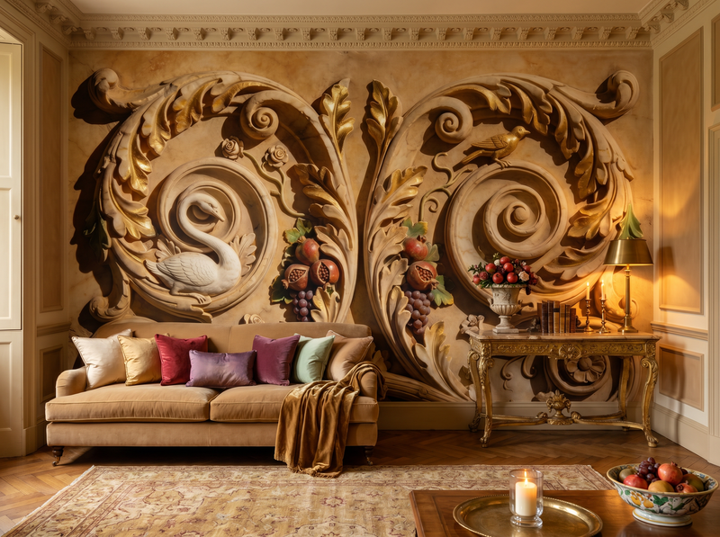 Classical Frieze — Mural Wallpaper