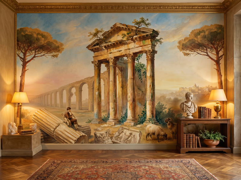 Classical Ruins — Mural Wallpaper