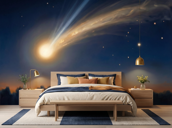 Comet Trail — Mural Wallpaper