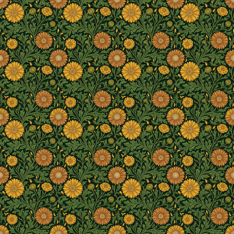 Compton Marigold — Mural Wallpaper