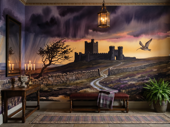 Dark Castle — Mural Wallpaper