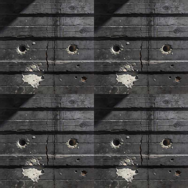 Dark Concrete — Mural Wallpaper