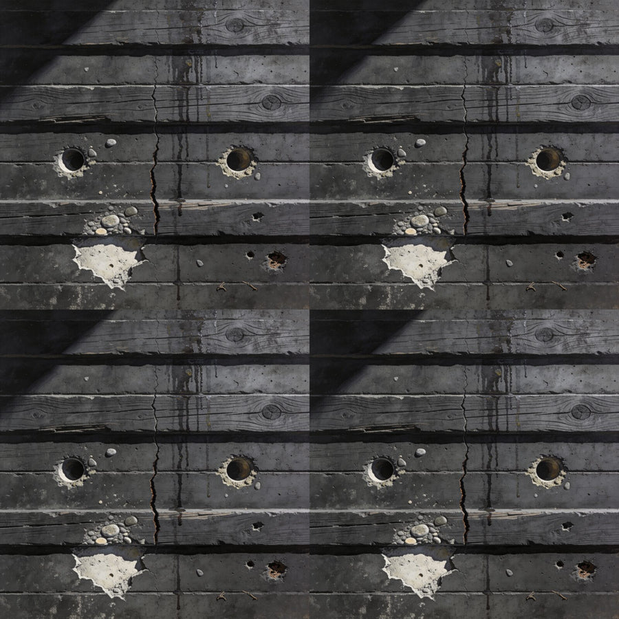 Immerse yourself in the austere beauty of dark, weathered concrete. A study in texture and tone, perfect for contemplation. Made to order.