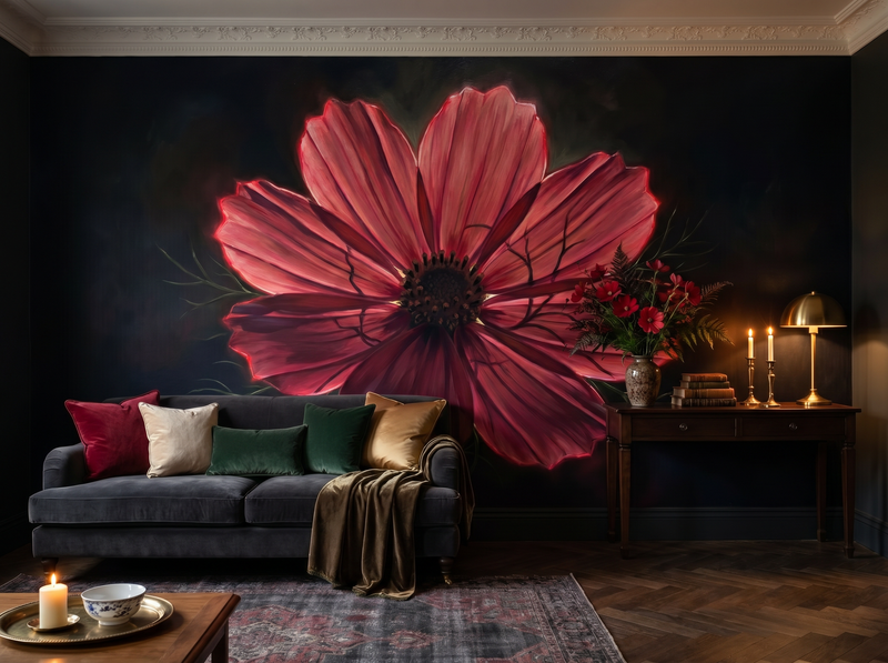 Dark Cosmos — Mural Wallpaper