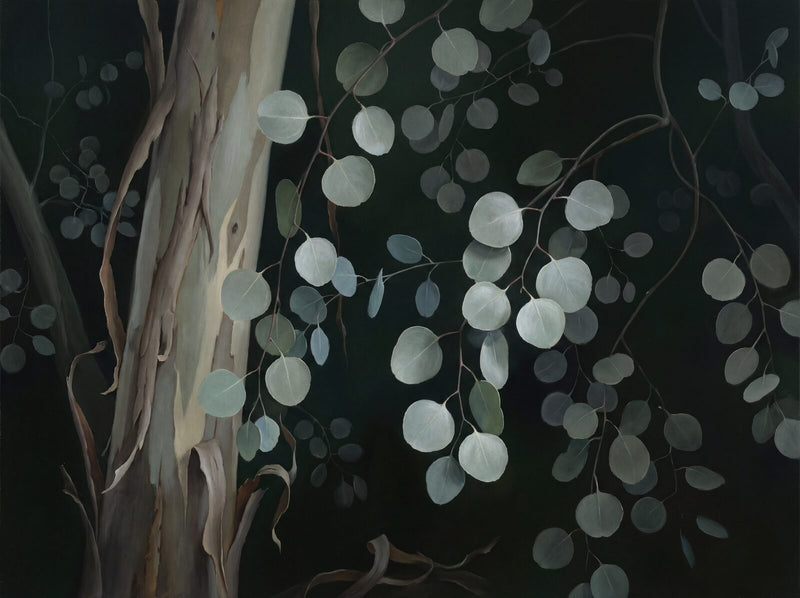 Dark Eucalyptus — Mural Wallpaper