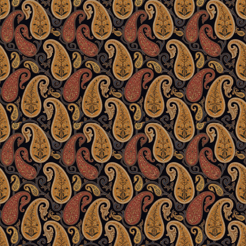 Dark Paisley — Mural Wallpaper