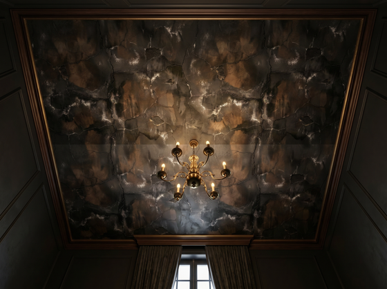 Dark Plaster — Mural Wallpaper