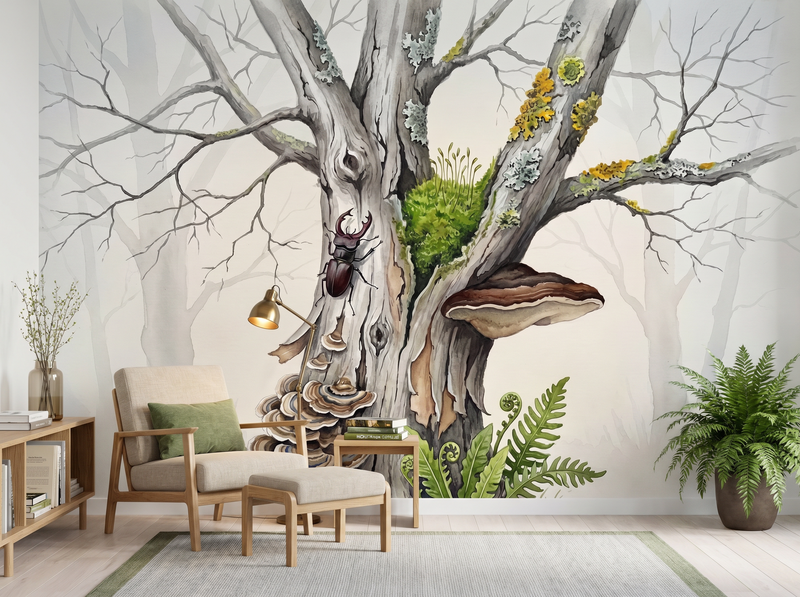 Dead Tree Beauty — Mural Wallpaper