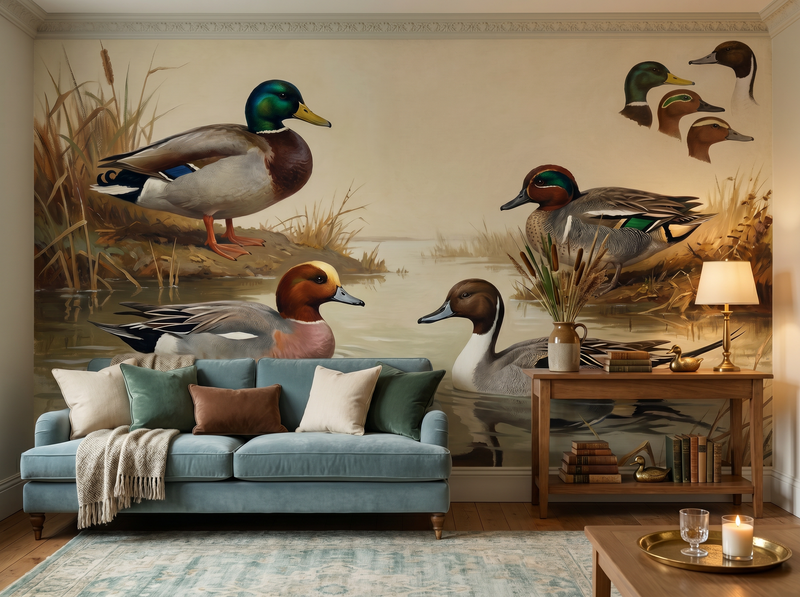 Duck Varieties — Mural Wallpaper
