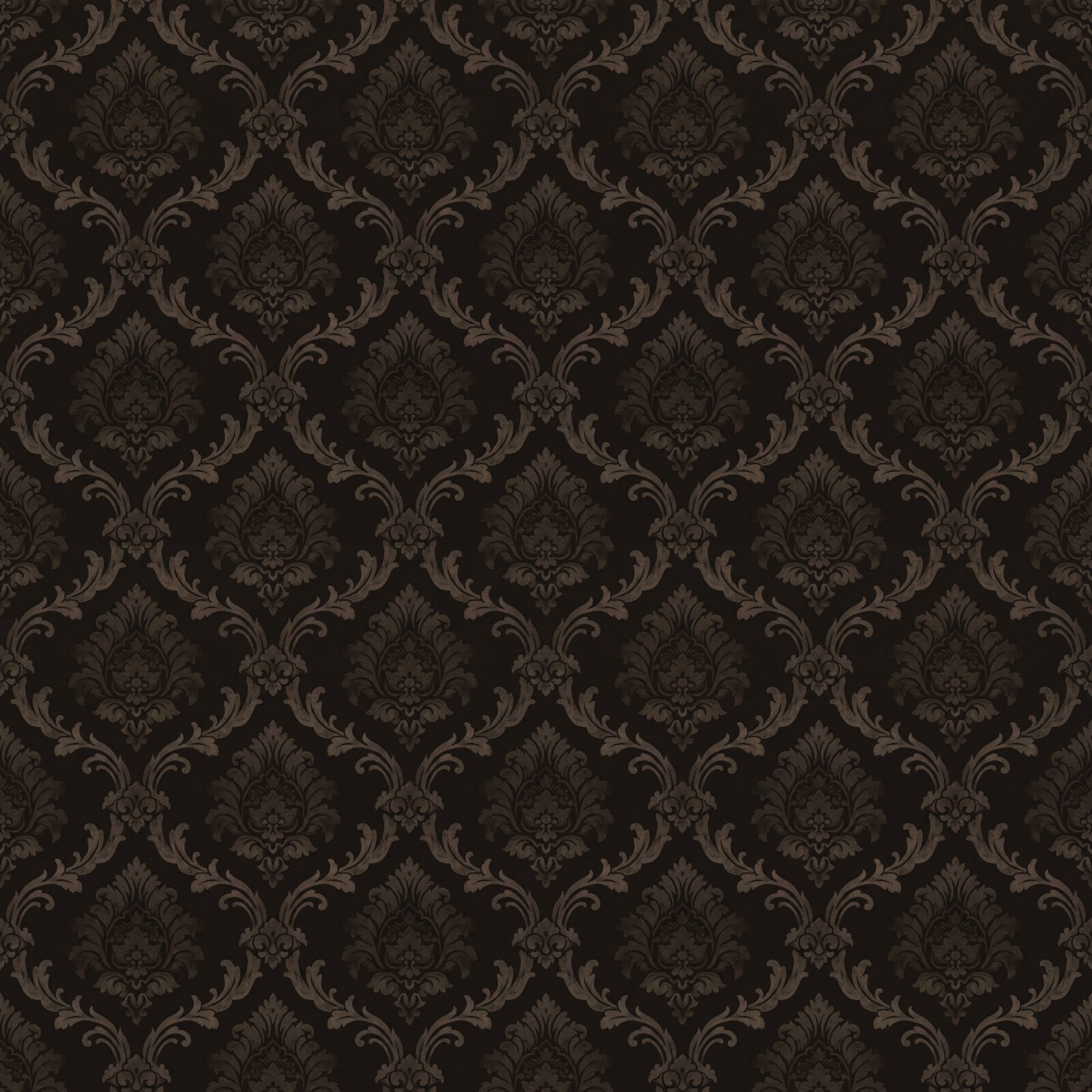 Immerse your space in the melancholic beauty of a Venetian palazzo with this dark crimson and tarnished silver damask pattern wallpaper. Made to order.