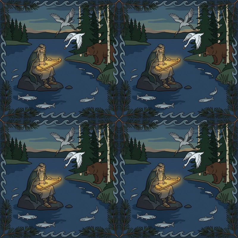 Finnish Kalevala — Mural Wallpaper