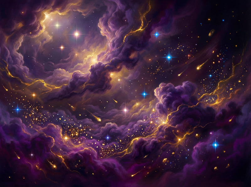 Nebula Cloud — Scenic Mural Wallpaper