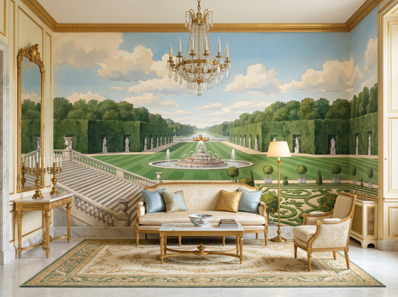 Gardens of Versailles — Mural Wallpaper