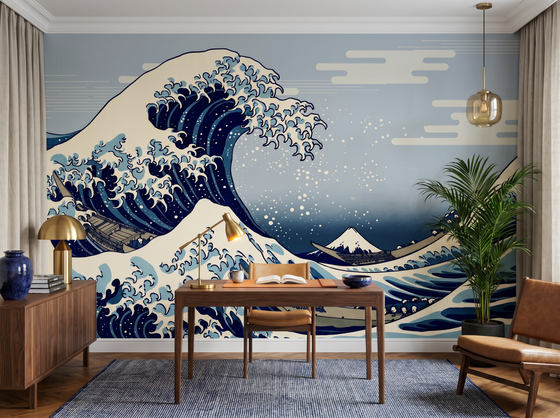 Great Wave — Mural Wallpaper