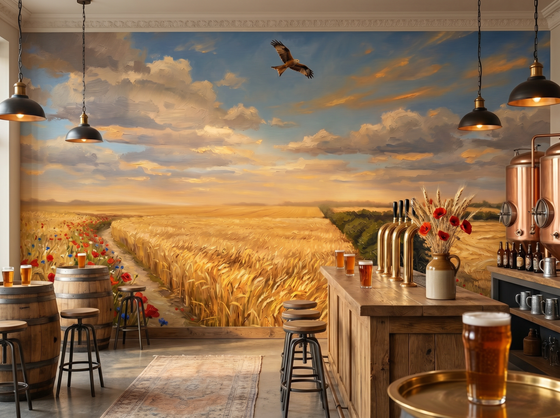 Harvest Field — Mural Wallpaper