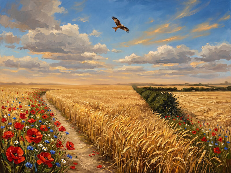 Harvest Field — Mural Wallpaper