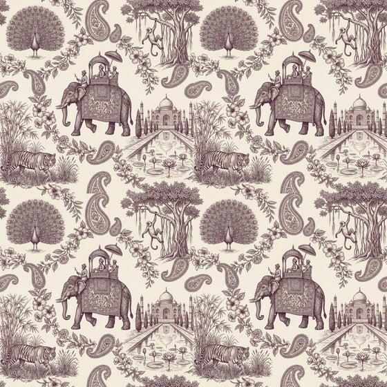 Indian Toile — Mural Wallpaper