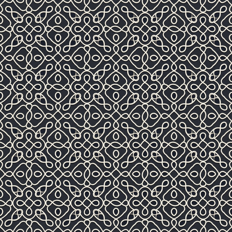 Kolam Geometry — Mural Wallpaper