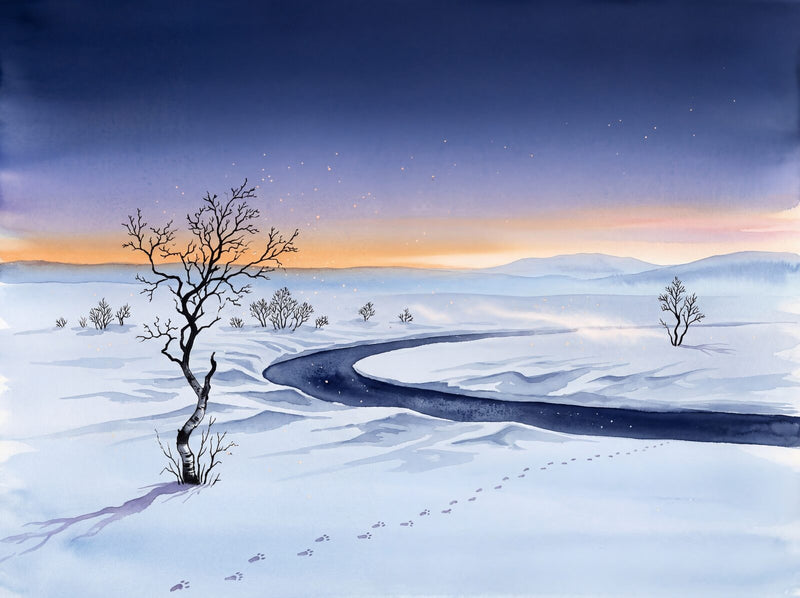 Lapland Winter — Mural Wallpaper