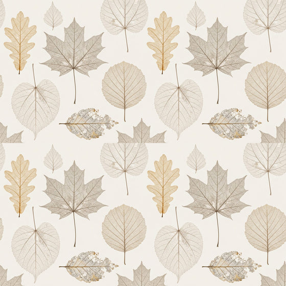 Leaf Skeleton Study — Mural Wallpaper