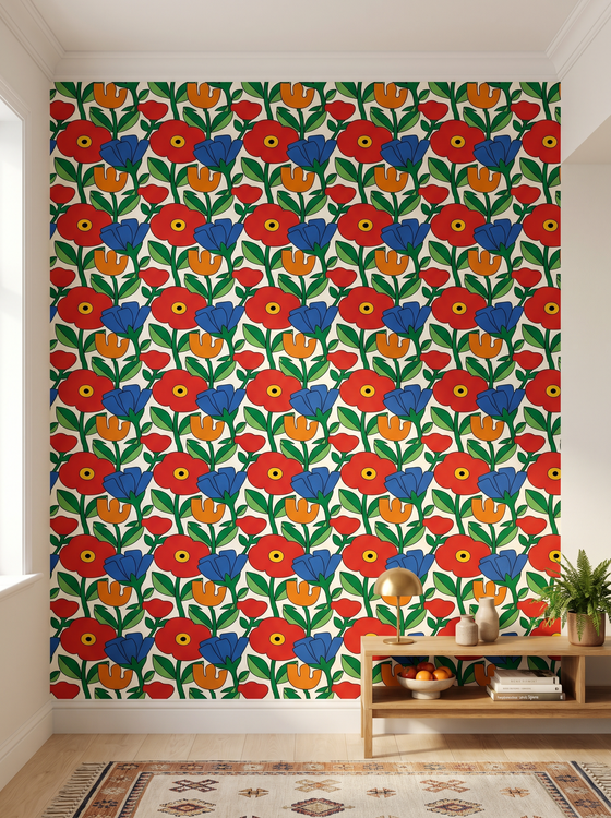 Marimekko Homage — Mural Wallpaper