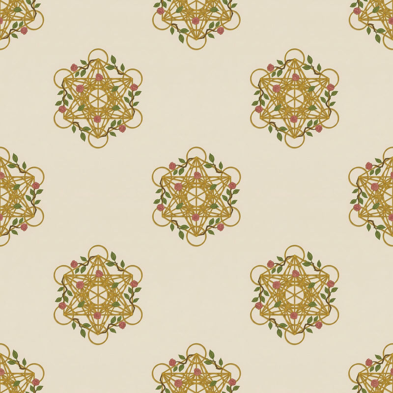 Metatron's Cube — Mural Wallpaper