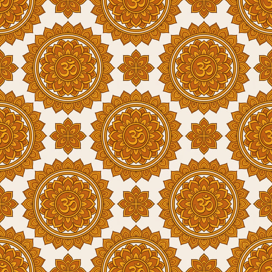 Om Mandala — Mural Wallpaper