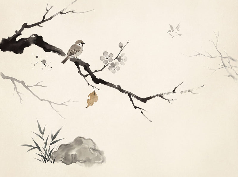 Parchment — Hand-Painted Mural Wallpaper