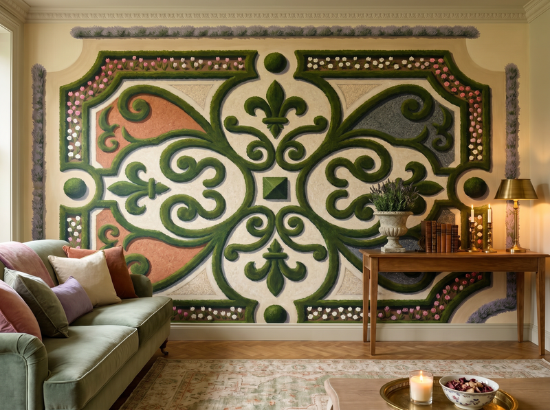 Parterre de Broderie — Mural Wallpaper