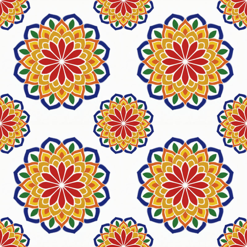 Rangoli Pattern — Mural Wallpaper