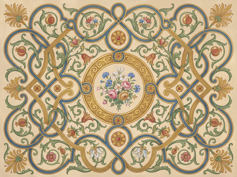 Raphael Arabesque — Mural Wallpaper