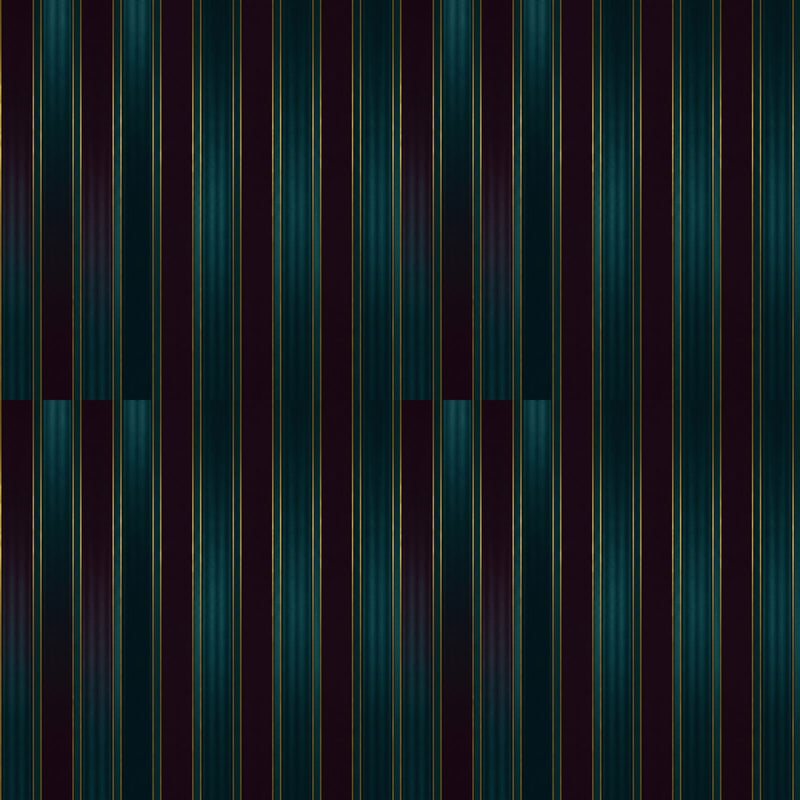 Regency Stripe Dark — Mural Wallpaper