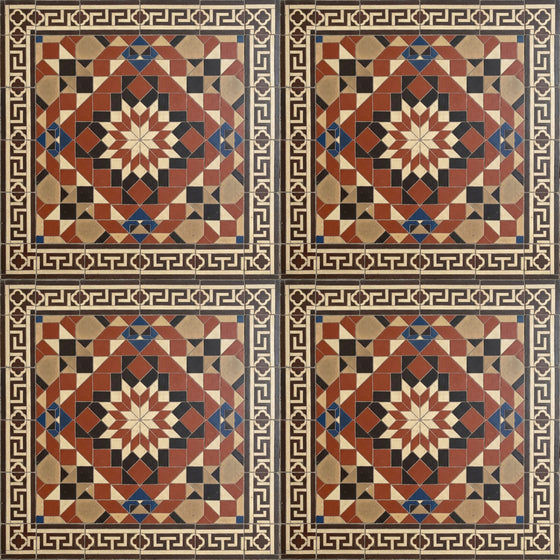 Victorian Encaustic — Mural Wallpaper