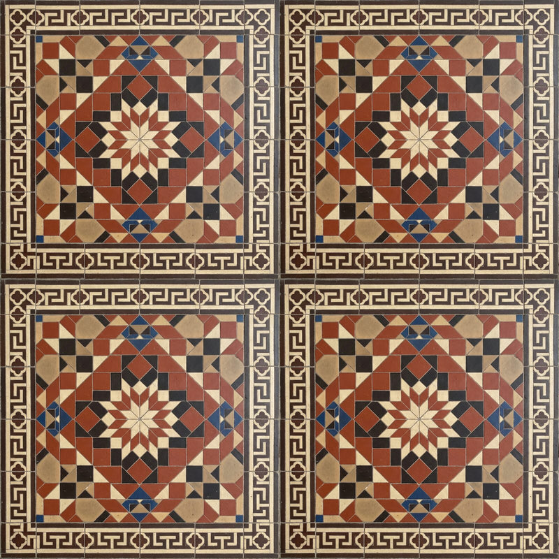 Victorian Encaustic — Mural Wallpaper