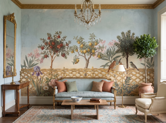 Villa Fresco — Mural Wallpaper