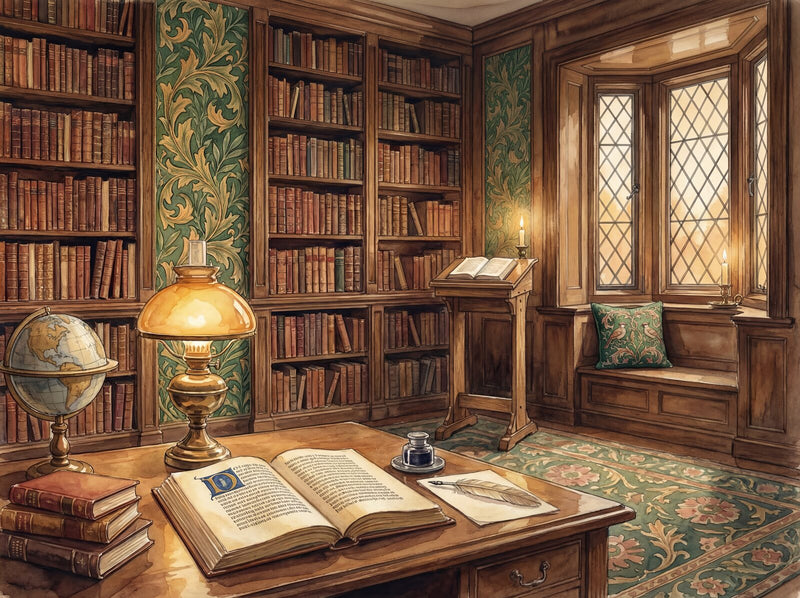 William Morris Library — Mural Wallpaper